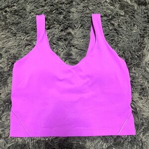 Lululemon Purple/ Pink Align Top size 8